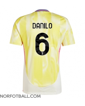 Billige Fotballdrakt Juventus Danilo Luiz #6 Replika Bortedrakt 2024-25 Kortermet